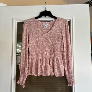 Women’s Japna Smocked Shirt (medium)